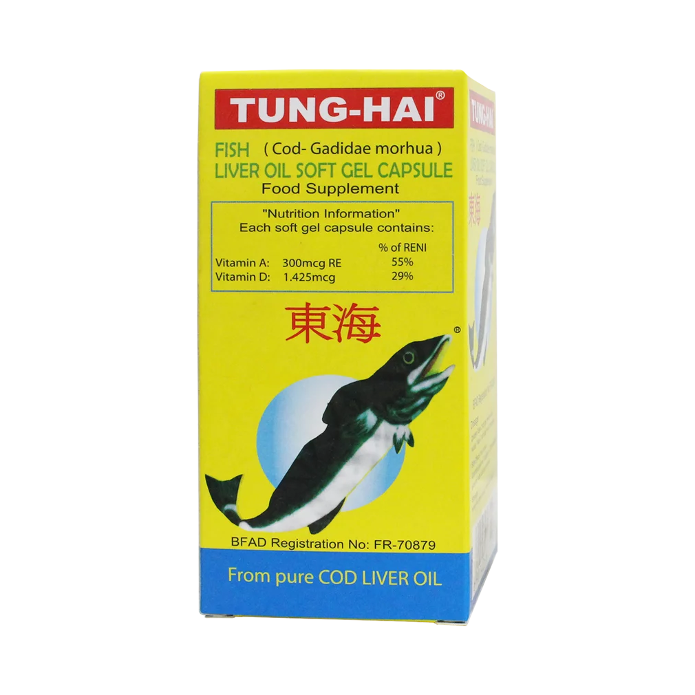 TUNGHAI Fish (Gadidae morhua) Liver Oil Soft Gel Capsule 500's price